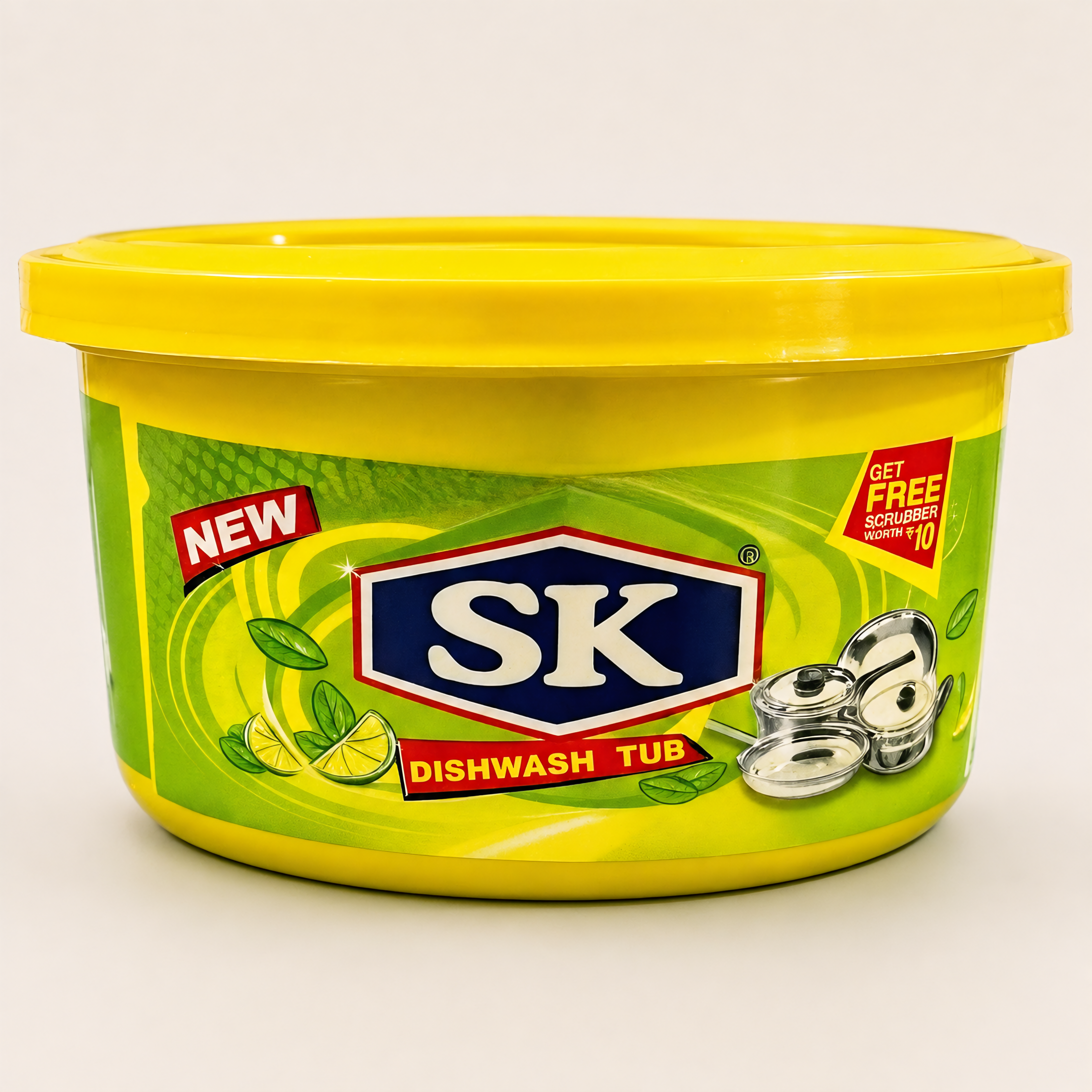 SK Dishwash Tub with free scrubber