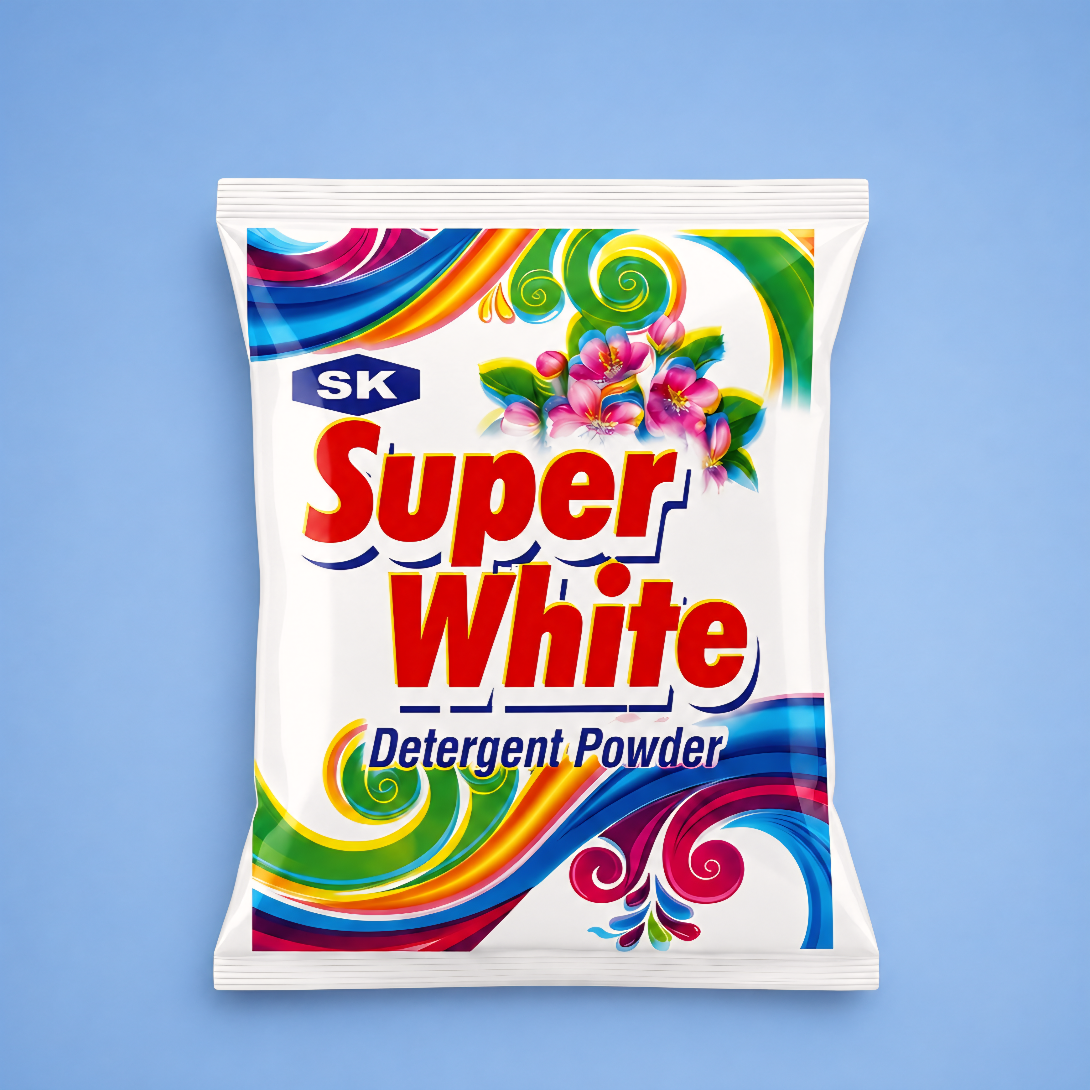 SK Super White detergent powder pack
